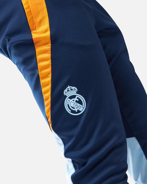 Real Madrid training pants 2024/2025 - Blue/Orange - Footkorner