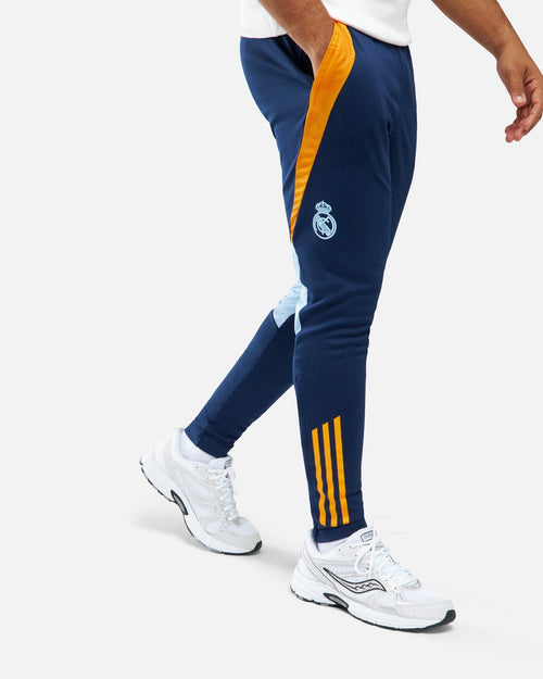Real Madrid training pants 2024/2025 - Blue/Orange - Footkorner