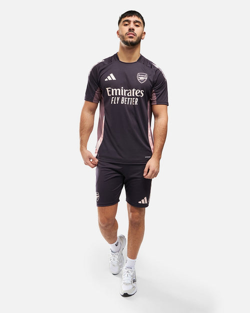 Arsenal Training Shorts 2024/2025 - Purple - Footkorner