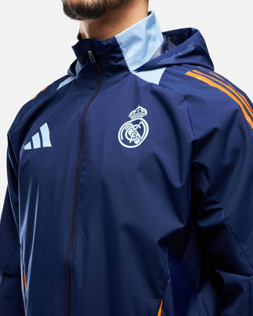 Real Madrid Windbreaker 2024/2025 - Blue - Footkorner