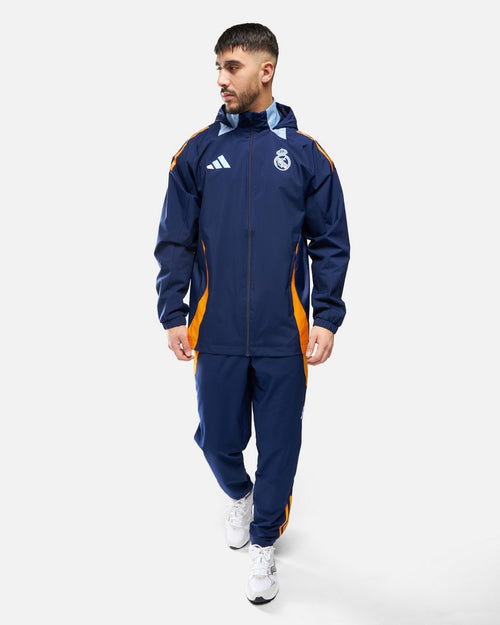 Real Madrid Windbreaker 2024/2025 - Blue - Footkorner