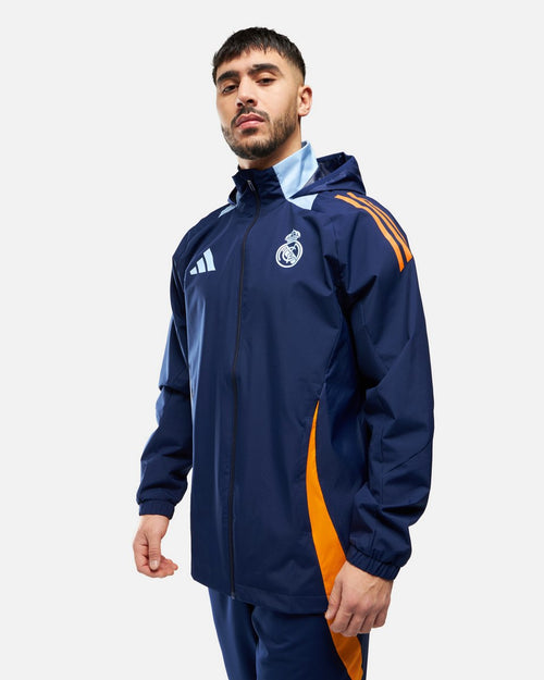 Real Madrid Windbreaker 2024/2025 - Blue - Footkorner