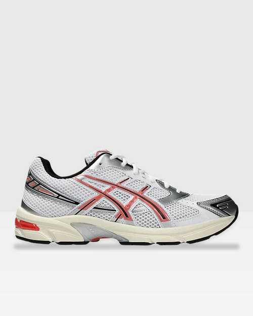 Asics Gel 1130 - Blanc/Gris/Rouge - Footkorner