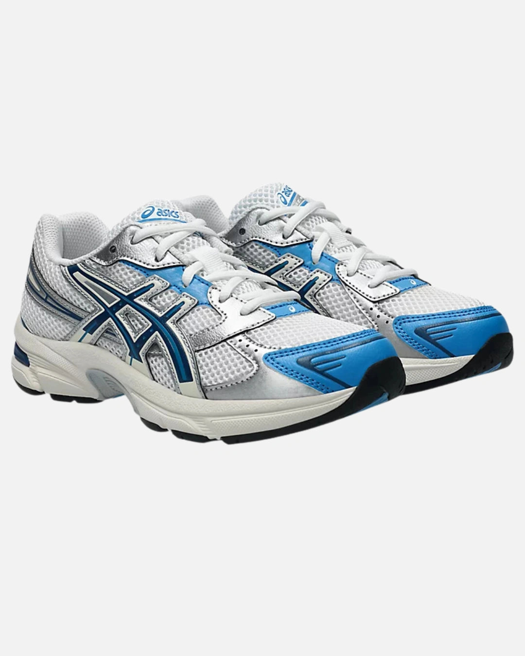 FootkornerAsics GEL-1130 Junior - Blanc/Gris/Bleu