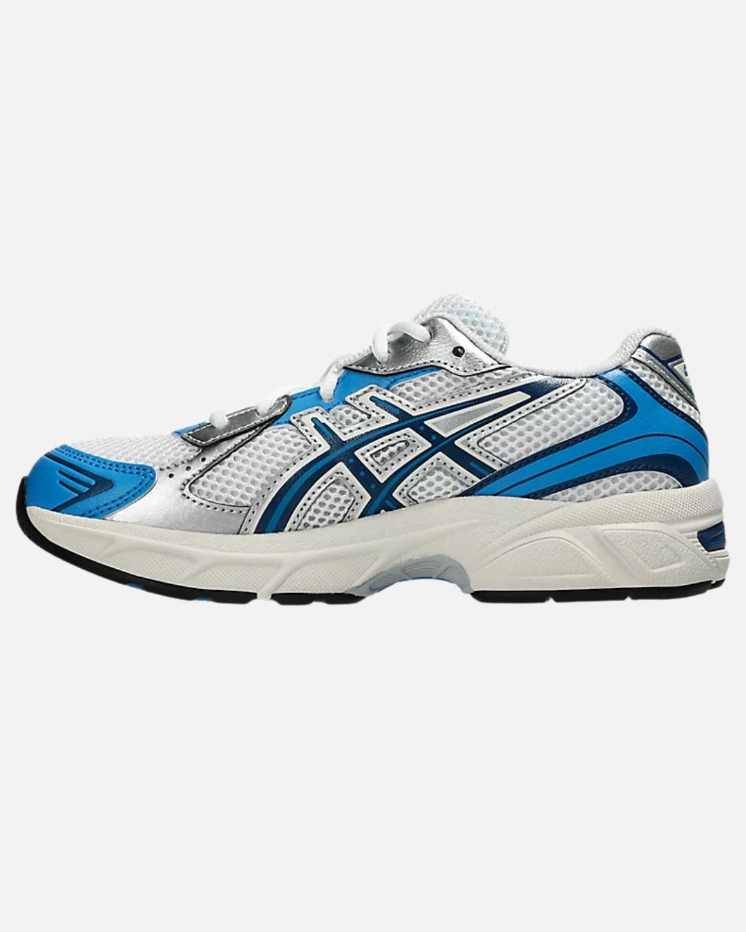 FootkornerAsics GEL-1130 Junior - Blanc/Gris/Bleu