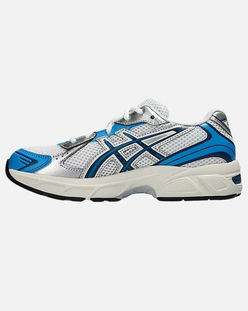 Asics GEL-1130 Junior - Blanc/Gris/Bleu - Footkorner