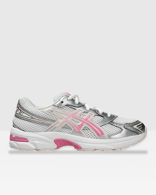 Asics Gel-1130 Junior - Blanc/Argent/Rose - Footkorner