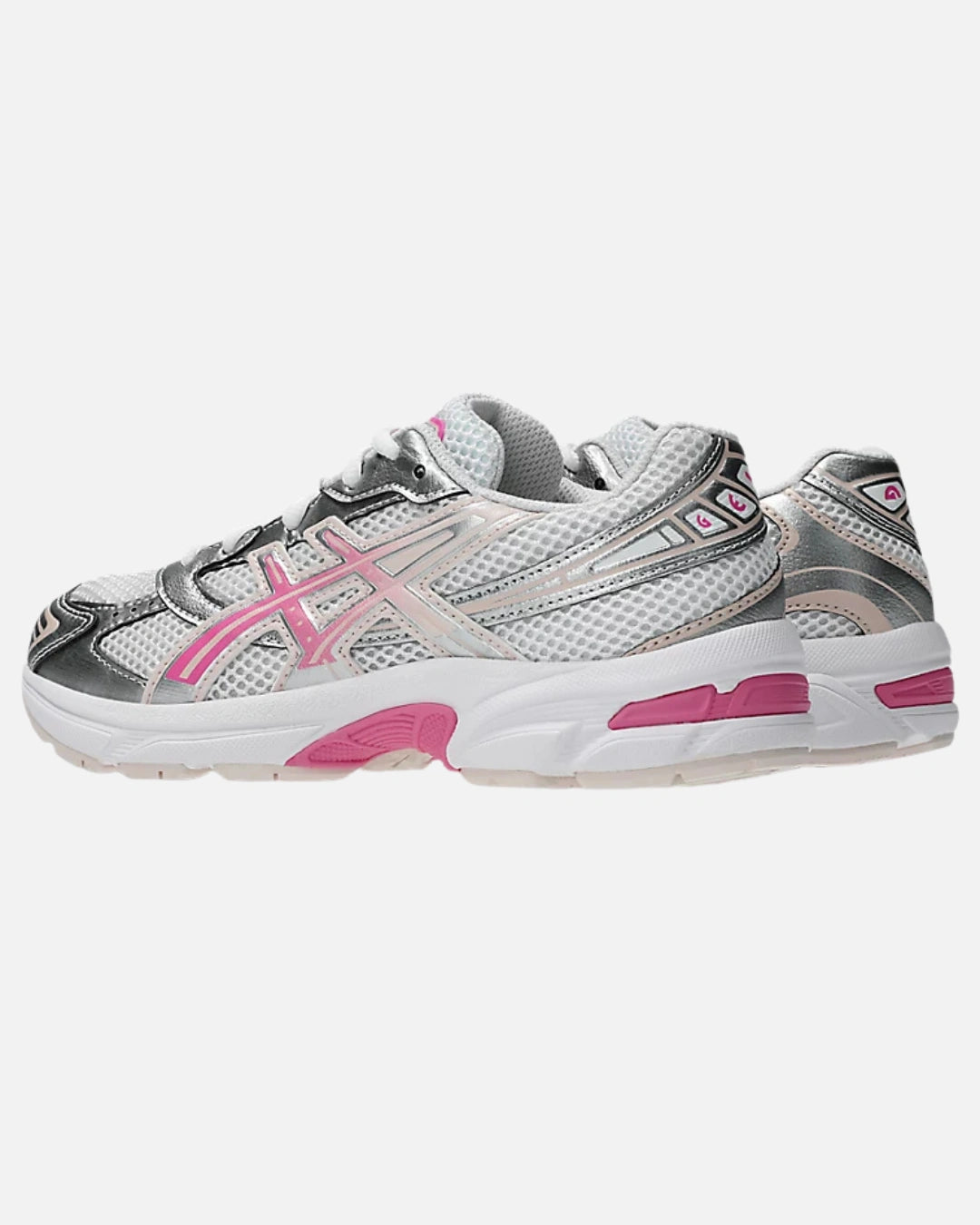 FootkornerAsics Gel-1130 Junior - Blanc/Argent/Rose