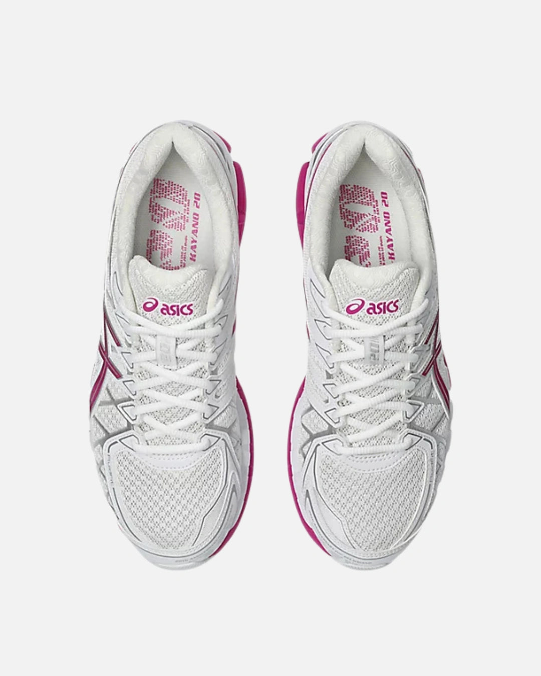 FootkornerAsics Gel Kayano 20 - Blanc/Rose