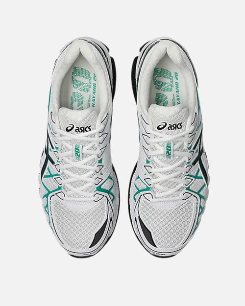 Asics Gel-Kayano 20 - Blanc/Vert - Footkorner