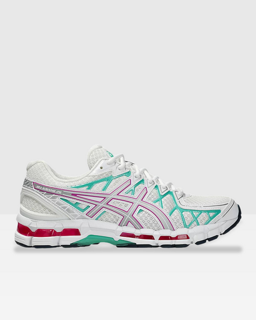 Asics Gel Kayano 20 - Bleu/Rose/Blanc - Footkorner