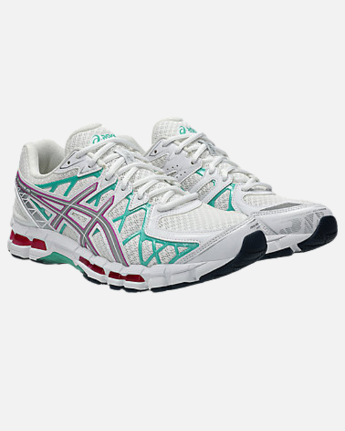 Asics Gel Kayano 20 - Bleu/Rose/Blanc - Footkorner