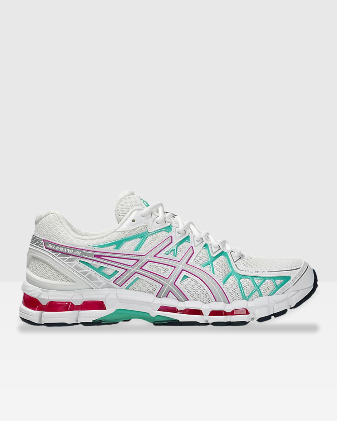 FootkornerAsics Gel Kayano 20 - Blue/Pink/White