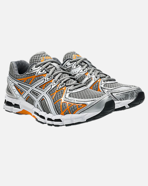 Asics Gel Kayano 20 - Gris/Orange - Footkorner