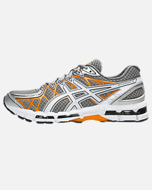 Asics Gel Kayano 20 - Gris/Orange - Footkorner