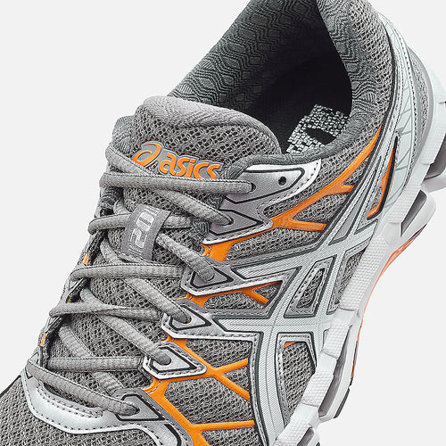 Asics Gel Kayano 20 - Gris/Orange - Footkorner