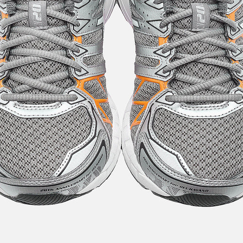 Asics Gel Kayano 20 - Gris/Orange - Footkorner