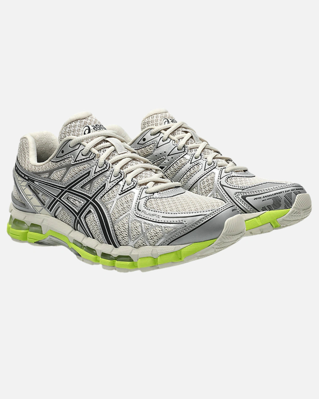 FootkornerAsics Gel Kayano 20 - Grau/Grün