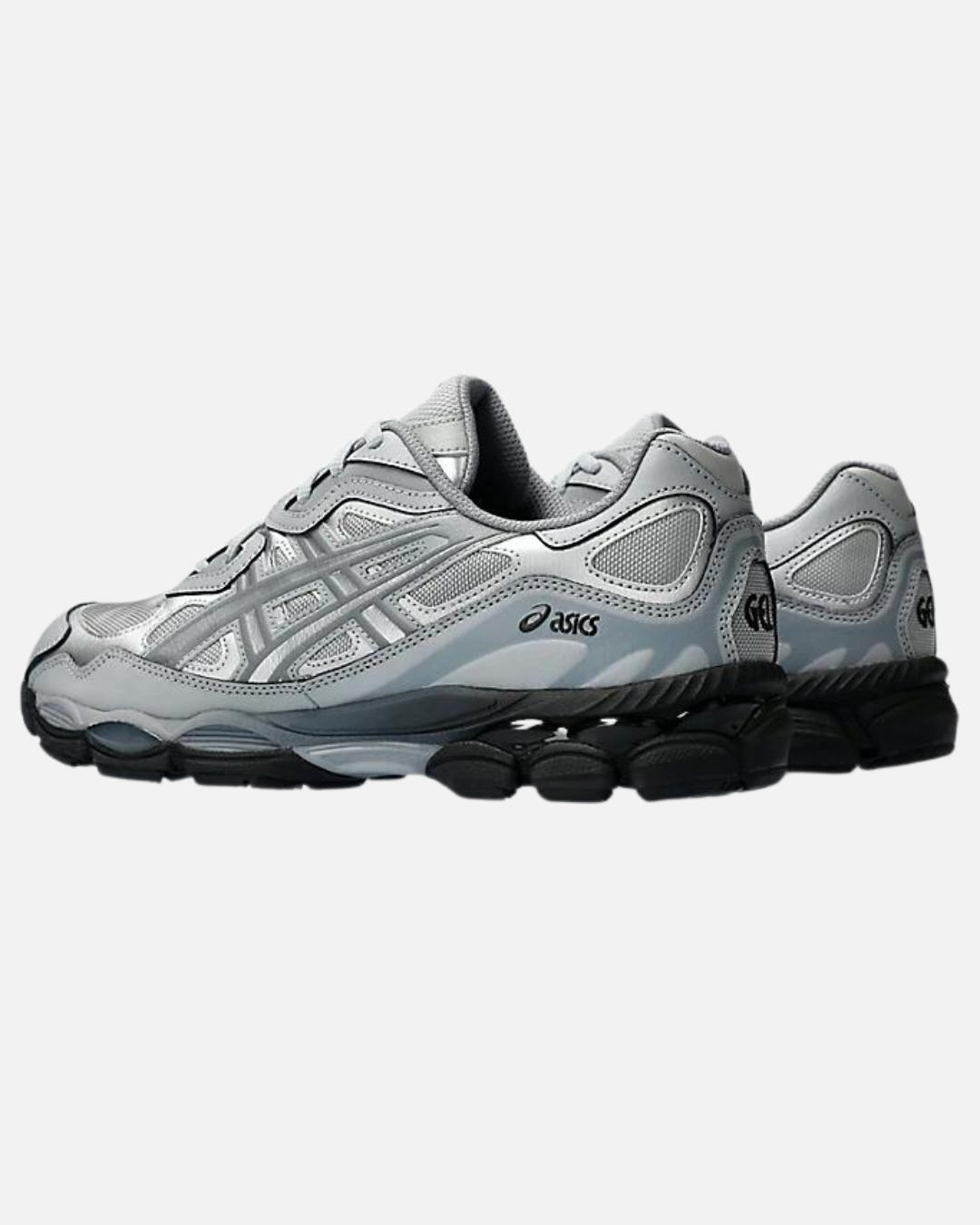 FootkornerAsics Gel NYC - Argento/Nero