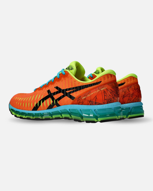 Asics Gel Quantum 360 I - Arancione/Verde/Blu - Footkorner