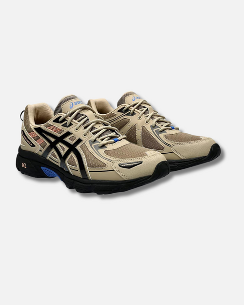 Asics Gel Venture 6 - Beige/Schwarz/Blau - Footkorner