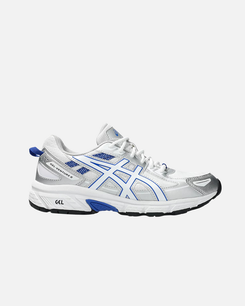 Asics Gel Venture 6 GS - Gris/Blanc/Bleu - Footkorner