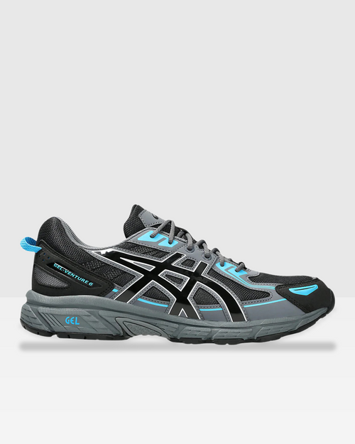 Asics Gel-Venture 6 - Schwarz/Grau/Blau - Footkorner