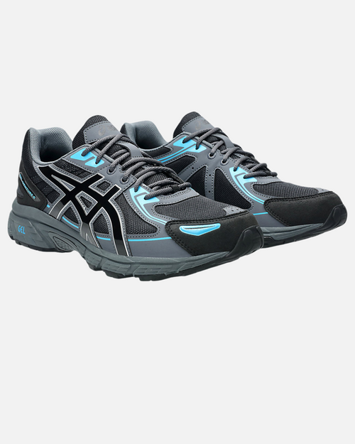 Asics Gel-Venture 6 - Black/Grey/Blue - Footkorner