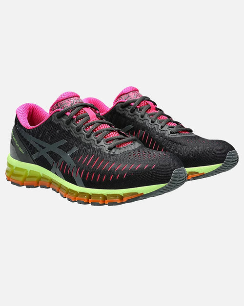 Asics GELQUANTUM 360 I - Noir/Rose/Jaune - Footkorner