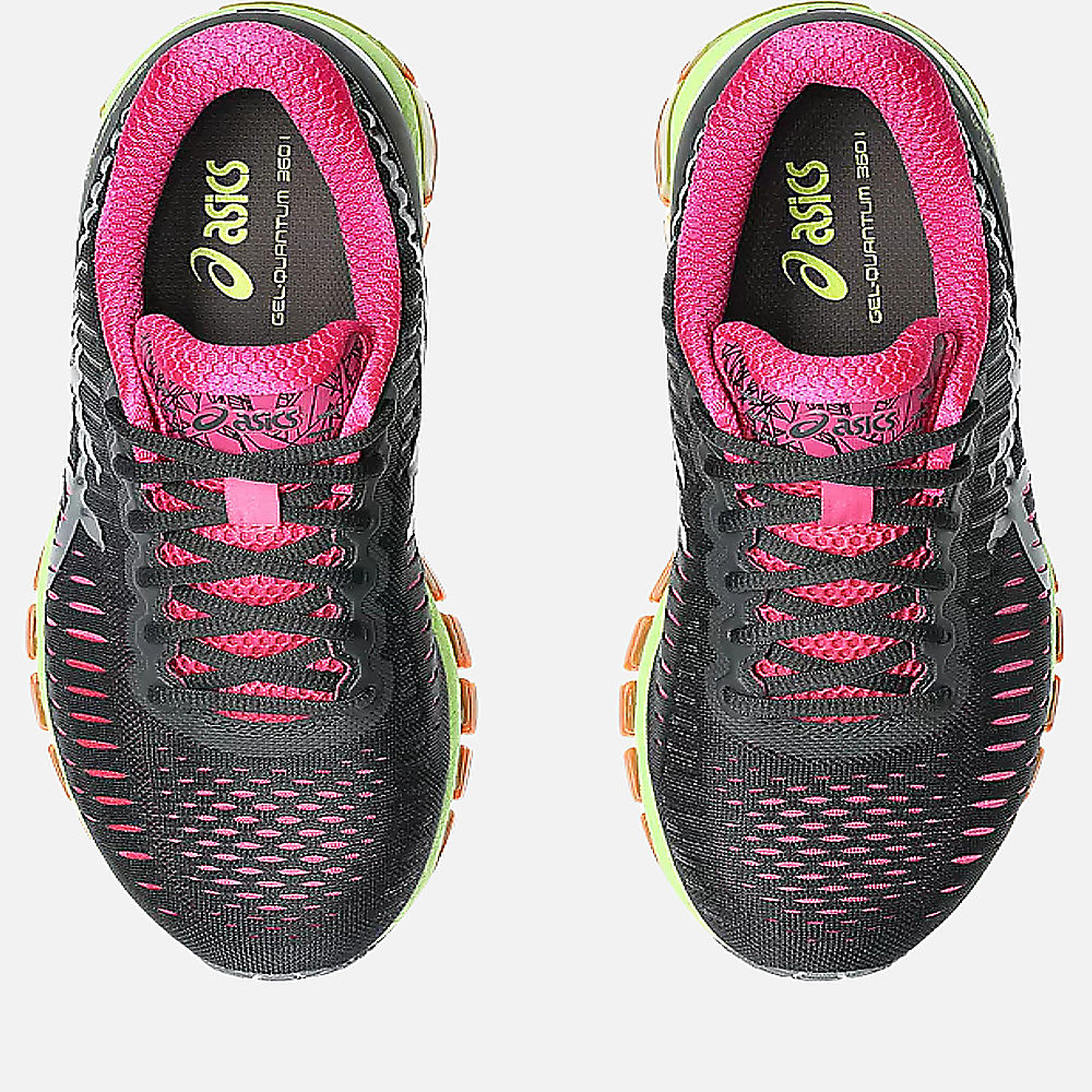 FootkornerAsics GELQUANTUM 360 I - Noir/Rose/Jaune