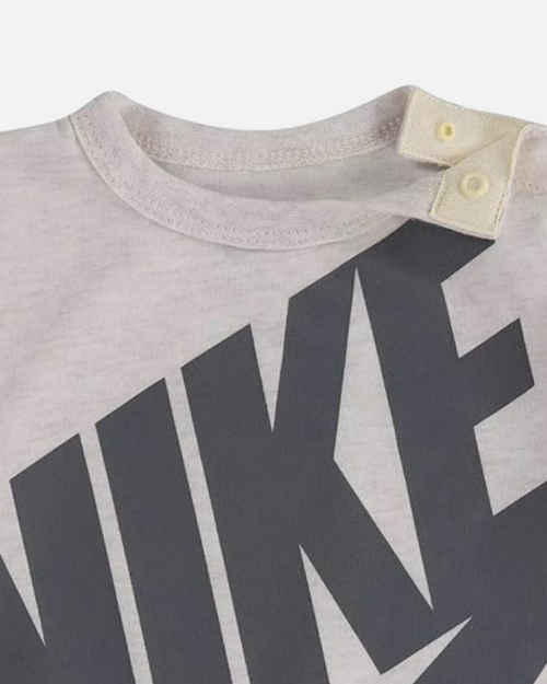 Nike Babystrampler - Taupe/Schwarz - Footkorner