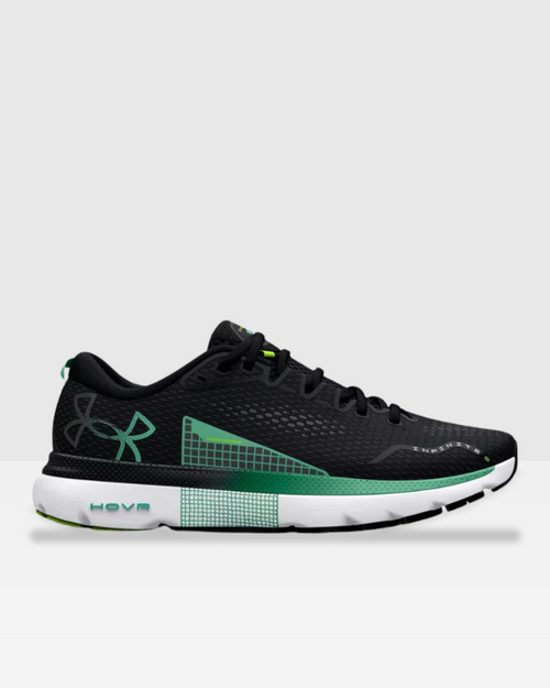 Under Armour HOVR™ Infinite 5 – Schwarz/Grün/Weiß - Footkorner