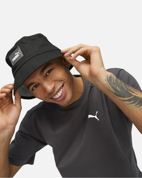 Gorro de pescador Puma Core - Negro/Gris - Footkorner