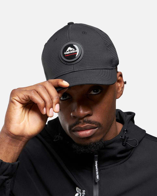 Helvetica Frotz Cap - Schwarz - Footkorner