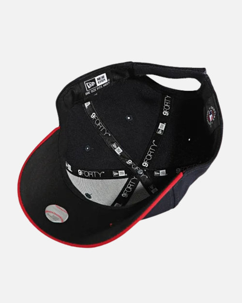 New Era Atlanta 9Forty Kappe - Blau/Rot - Footkorner