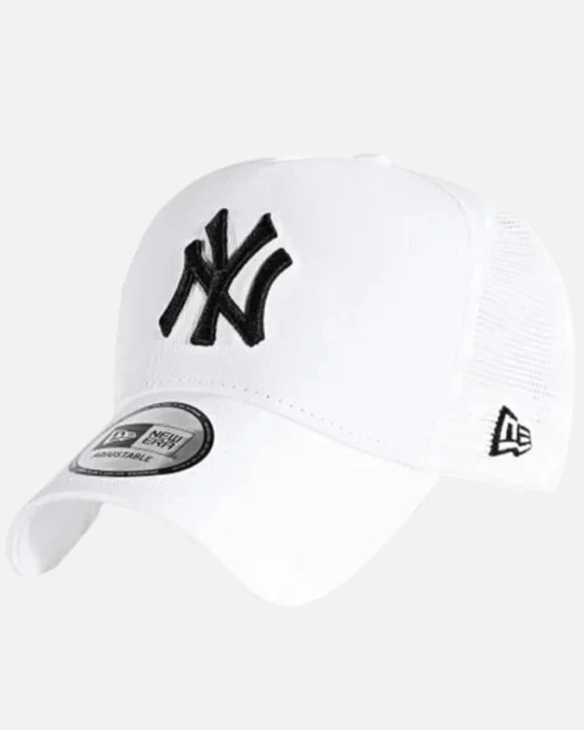 FootkornerCasquette New Era  Essentiel AF Trucker New York Yankees - Blanc