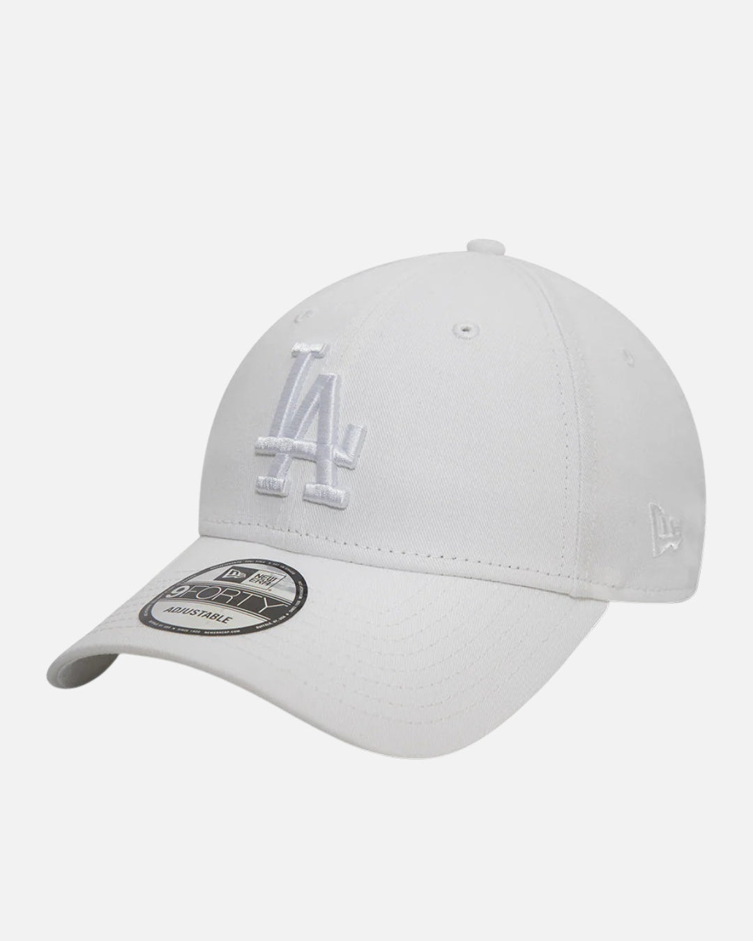 FootkornerNew Era LA 9Forty Cap - White