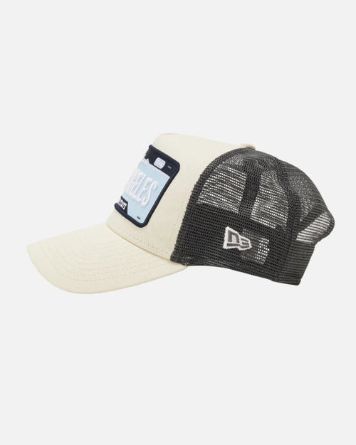 Casquette New Era Tonal Patch Trucker - Blanc - Footkorner