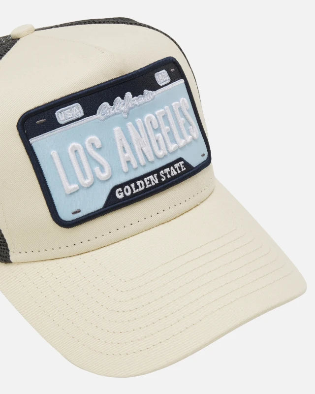 FootkornerCasquette New Era Tonal Patch Trucker - Blanc
