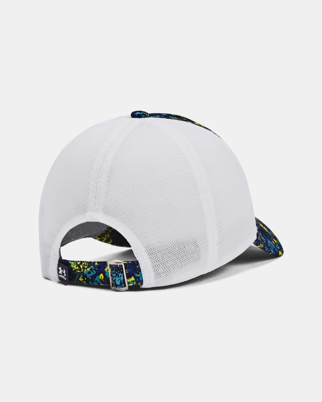 FootkornerUnder Armor Iso-Chill Driver Adjustable Cap - White/Blue/Yellow