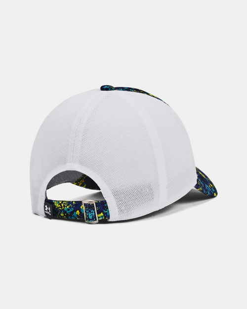 Under Armor Iso-Chill Driver Adjustable Cap - White/Blue/Yellow - Footkorner