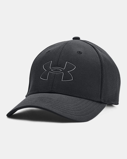Casquette Réglable Under Armour Iso-Chill Driver - Noir/Blanc - Footkorner