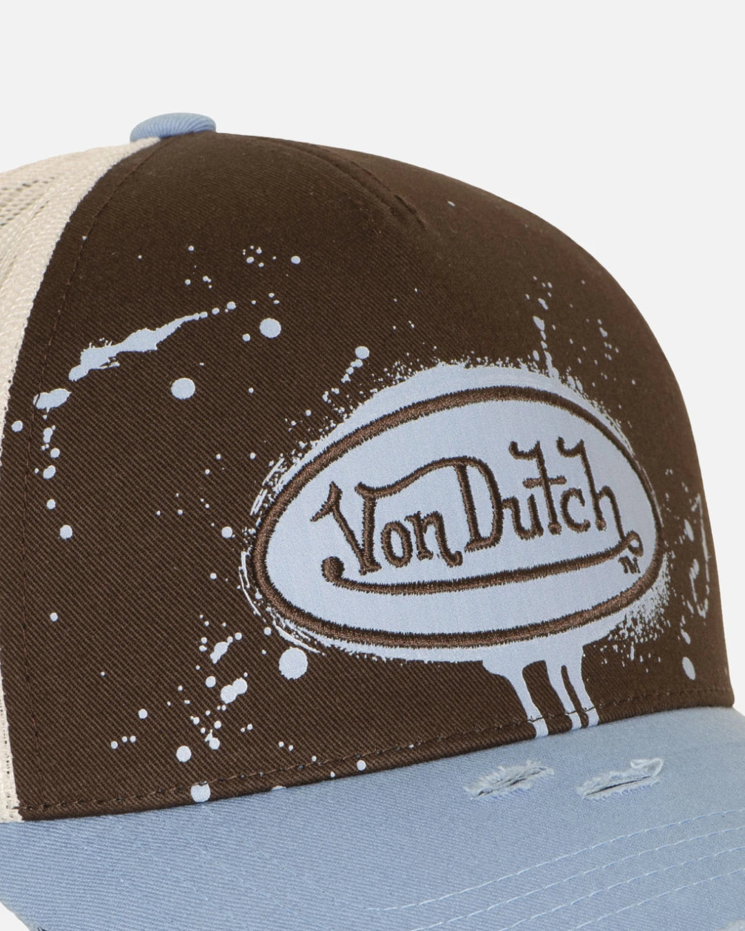 FootkornerGorra Von Dutch - Azul/Marrón/Beige