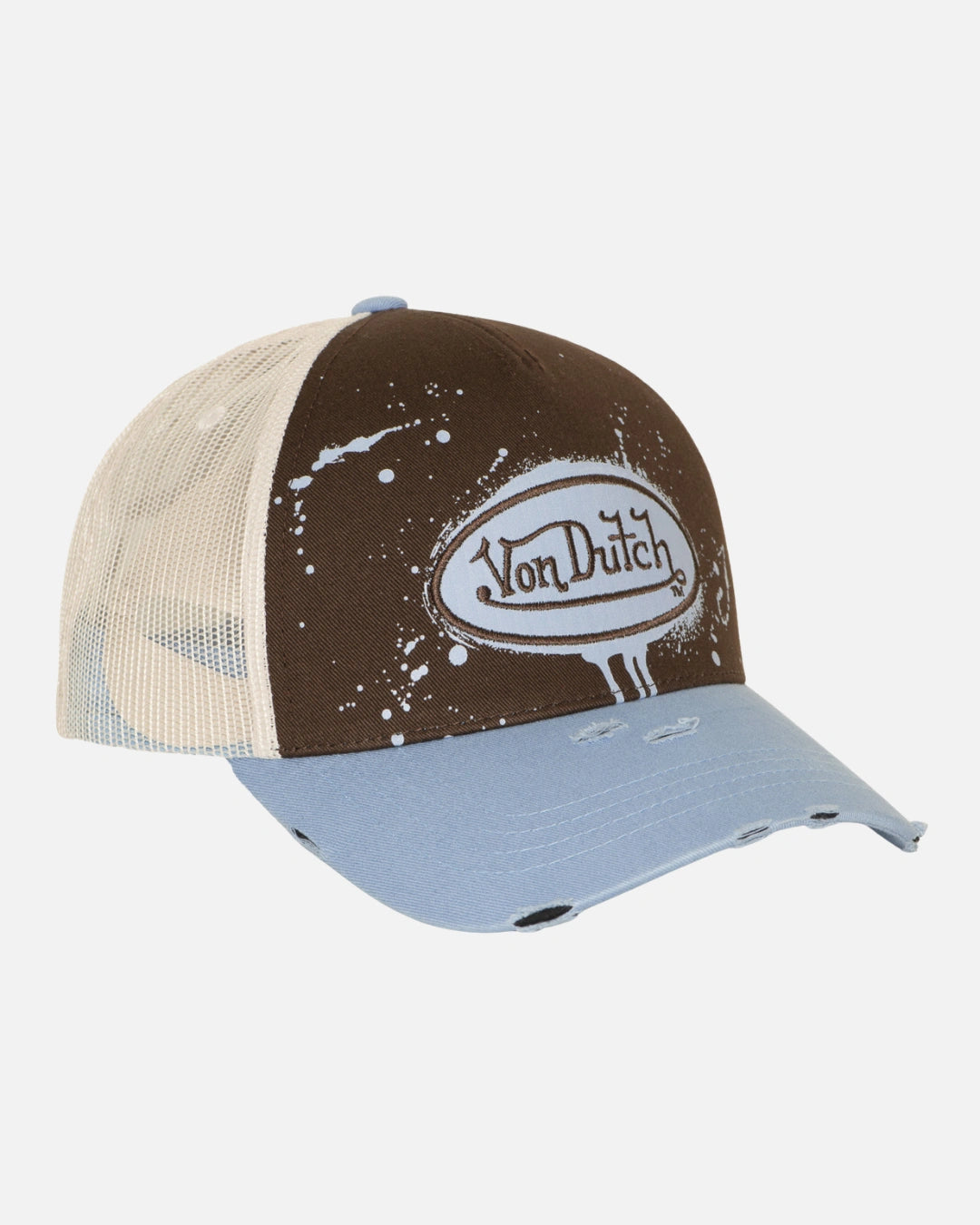 FootkornerGorra Von Dutch - Azul/Marrón/Beige