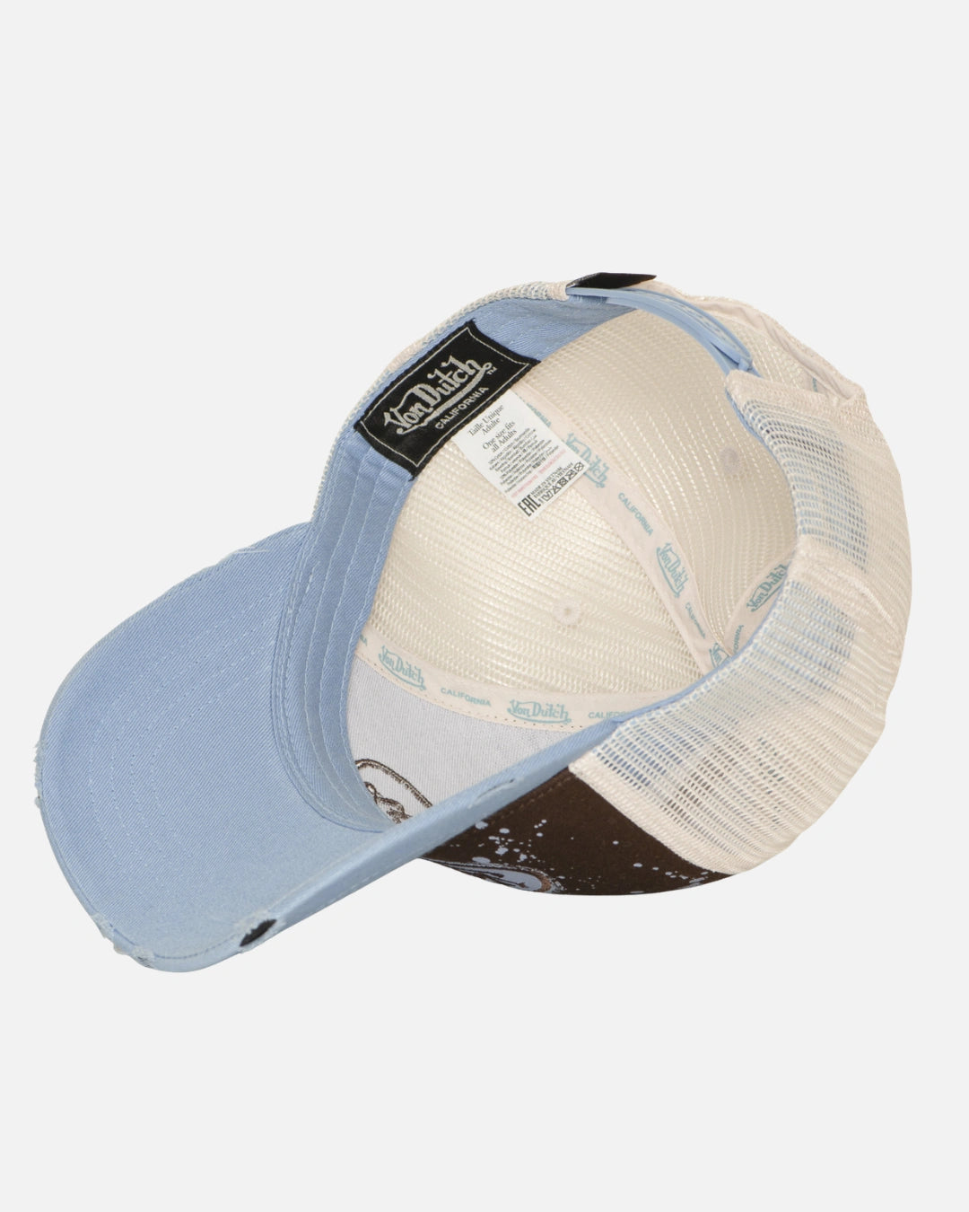 FootkornerGorra Von Dutch - Azul/Marrón/Beige