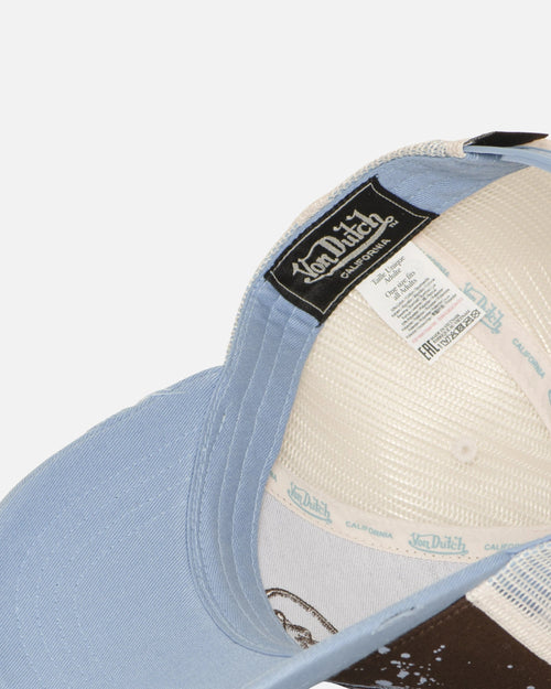 Gorra Von Dutch - Azul/Marrón/Beige - Footkorner
