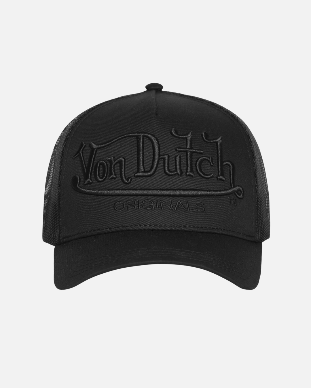 FootkornerVondutch Trucker Snapback-Cap mit Stickerei - Schwarz