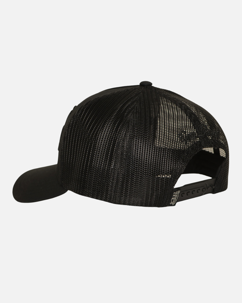 Vondutch Trucker Snapback-Cap mit Stickerei - Schwarz - Footkorner