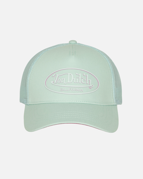 Grüne Von Dutch Trucker-Snapback-Cap - Grün - Footkorner