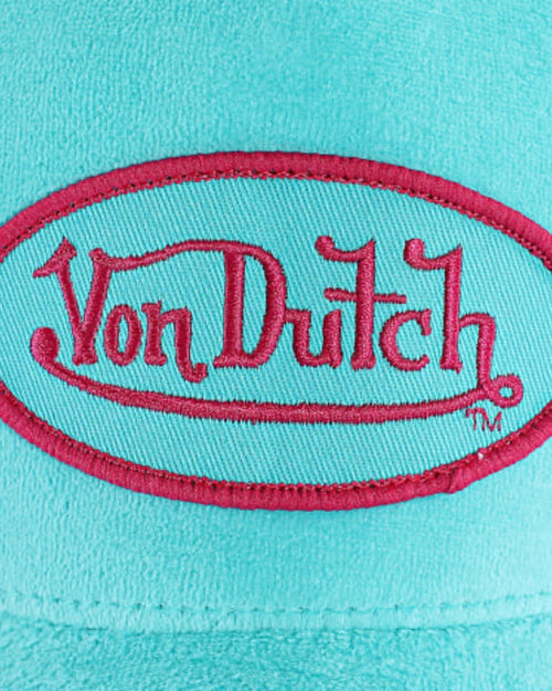 Vondutch Cap - Türkis/Rot - Footkorner